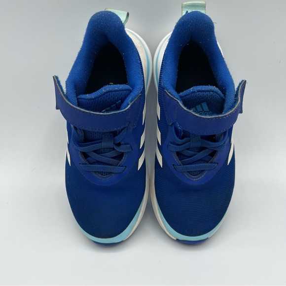 Adidas Fortarun Sport Running Elastic Lace Up Shoes Blue US 12K - Picture 4 of 10